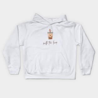 Milk Tea Lover Kids Hoodie